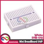 BREADBOARD SYB-170 MINI SOLDERLESS 170 170P PUTIH