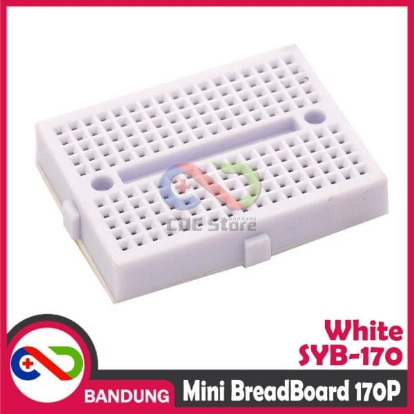 BREADBOARD SYB-170 MINI SOLDERLESS 170 170P PUTIH