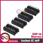 SOCKET SOKET IC DIP-16 DIP16 16P 16 NARROW - Image 4
