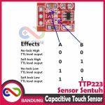 TTP223 TOUCH SENSOR SENTUH CAPACITIVE SELF LOCKING SWITCH - Image 4