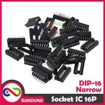 SOCKET SOKET IC DIP-16 DIP16 16P 16 NARROW - Image 5