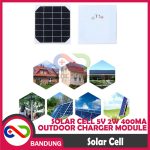SOLAR CELL 5V 2W 400MA PANEL SURYA OUTDOOR CHARGER MODULE - Image 5