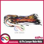 65PCS JUMPER CABLE MALE TO MALE FOR BREADBOARD - Image 5