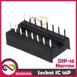 SOCKET SOKET IC DIP-16 DIP16 16P 16 NARROW - Image 2