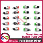 PUSH BUTTON DS-134 10MM RESET SWITCH GREEN HIJAU - Image 5