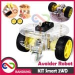 KIT SMART CAR CHASSIS CHASIS 2WD SUMO ROBOT OBSTACLE AVOIDANCE DIY