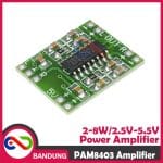 MODULE MINI POWER AMPLIFIER PAM8403 MINI 2-8W SPEAKER 2.5V-5.5V KELAS D CLASS - Image 5