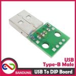 USB TYPE A MALE TO DIP ADAPTER CONVERTER 2.54MM PCB BOARD FOR ARDUINO - Image 3