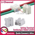 QUICK CONNECT 2 WIRE SPIRING TERMINAL FOR SAMBUNGAN KABEL LISTRIK - Image 2