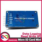 MICRO SD CARD MINI TF READER SLOT READ WRITE SPI MODULE FOR ARDUINO - Image 5