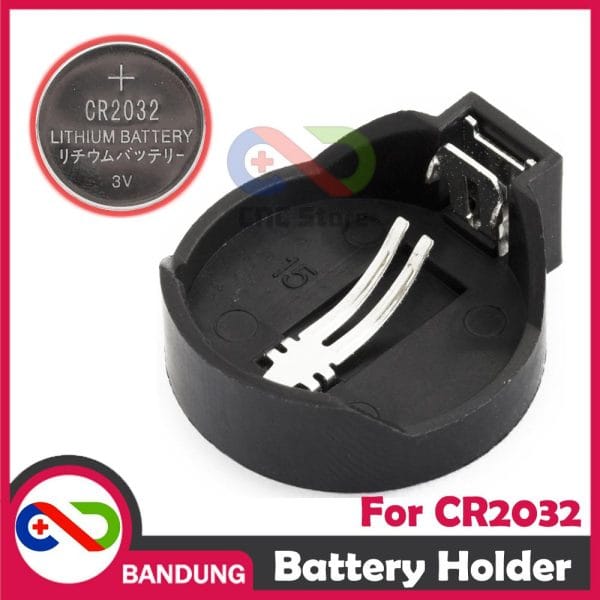 [CNC] SOCKET SOKET TEMPAT HOLDER CASE BATTERY BATERAI KANCING CR2032
