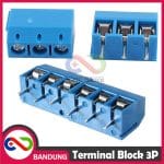 TERMINAL PCB BLOCK SCREW 3 PIN KF301-3P BLUE BIRU - Image 4