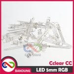 LED RGB RED GREEN BLUE 4P 4 PIN 5MM CLEAR COMMON CATHODE SUPER BRIGHT 3 COLOR WARNA - Image 4
