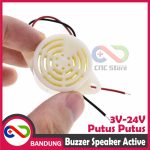 SFM-27 BUZZER SPEAKER ACTIVE PIEZO INTERMITTENT PUTUS PUTUS 3V-24V 3-24V - Image 2