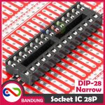 SOCKET SOKET IC DIP-28 DIP28 28P 28 NARROW - Image 4