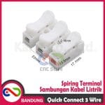 QUICK CONNECT 3 WIRE SPIRING TERMINAL FOR SAMBUNGAN KABEL LISTRIK - Image 4