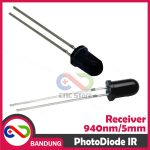 IR INFRARED INFRA RED LED PHOTODIODE RECEIVER PENERIMA 940NM 5MM - Image 2