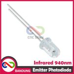 IR INFRARED INFRA RED LED PHOTODIODE EMITTER TRANSMITTER 940NM 5MM - Image 3
