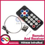 HX1838 INFRARED WIRELESS ROBOT REMOTE CONTROL REMOT AND RECEIVER MODULE - Image 5