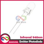 IR INFRARED INFRA RED LED PHOTODIODE EMITTER TRANSMITTER 940NM 5MM - Image 5
