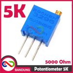 POTENSIOMETER 5K POTENTIOMETER POTENSIO TRIMPOT MULTITURN VR 3296W-1-502LF 502 - Image 2
