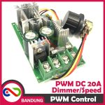 PWM DC 20A SPEED CONTROLLER MOTOR DIMMER LED CONTROLLER REGULATOR - Image 4