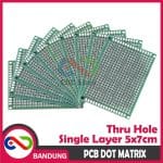 PCB DOT MATRIX THRU HOLE SINGLE LAYER 5X7CM 5*7CM - Image 5