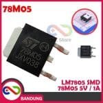 78M05 SMD 7805 L78MOC5CDT REGULATOR 5V SMD REGULATOR TO252 DPACK D-PACK AF73