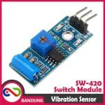 SW-420 SW420 VIBRATION MOTION SENSOR GETAR SWITCH NC MODULE FOR ARDUINO UNO MEGA