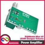 PAM8403 MINI 5V DIGITAL POWER AMPLIFIER 2X3W XTW8403 WITH POTENTIO SWITCH - Image 4