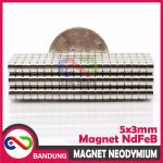 MAGNET NEODYMIUM NDFEB BULAT PERMANEN 5X3MM - Image 5