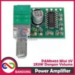 PAM8403 MINI 5V DIGITAL POWER AMPLIFIER 2X3W XTW8403 WITH POTENTIO SWITCH - Image 3