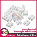 QUICK CONNECT 2 WIRE SPIRING TERMINAL FOR SAMBUNGAN KABEL LISTRIK - Image 5