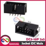 DC3-10P SOCKET SOKET PIN IDC 2x5 10PIN BOX HEADER MALE FOR ISP JTAG