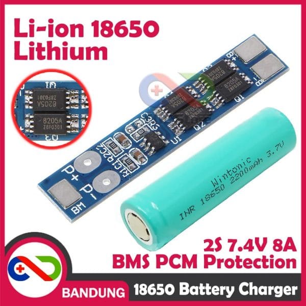 2S 8A 7.4V 8.4V 18650 LI-ION LITHIUM BATTERY CHARGER BMS PCM PROTECTION