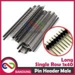 PIN HEADER LONG 10MM MALE STRIP SINGLE ROW 1X40 2.54MM FOR ARDUINO MINI NANO