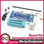 AVR ISP MINIMUM SYSTEM DEVELOPMENT BOARD FOR ATMEGA8 ATMEGA48 ATMEGA88 ATMEGA328 - Image 4