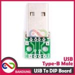 USB TYPE A MALE TO DIP ADAPTER CONVERTER 2.54MM PCB BOARD FOR ARDUINO - Image 4