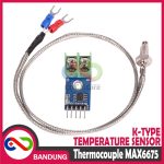 K-TYPE THERMOCOUPLE MAX6675 HIGH TEMPERATURE SENSOR FOR ARDUINO SENSOR SUHU - Image 2