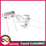 CRYSTAL XTAL OSCILLATOR OSILATOR 11.0592MHZ 11.0592 11 MHZ DIP HC-49S - Image 4