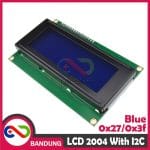 LCD CHARACTER 20X4 2004 5V BLUE BACKLIGHT MODULE + I2C MODULE - Image 4