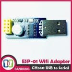 CH340 USB TO SERIAL ESP8266 ESP-01 WIFI ADAPTER MODULE - Image 4