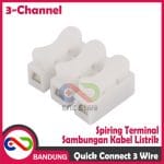 QUICK CONNECT 3 WIRE SPIRING TERMINAL FOR SAMBUNGAN KABEL LISTRIK - Image 2