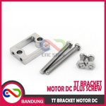 TT BRACKET MOTOR DC ALLUMUNIUM ALLOY SMART CAR WITH SCREW - Image 4