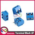 TERMINAL PCB BLOCK SCREW 2 PIN KF301-2P BLUE BIRU - Image 5