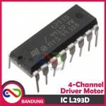 L293 L293D DIP-16 4 CHANNEL HALF-H MOTOR DC STEPPER DRIVER IC