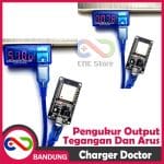 USB DOCTOR CHARGER POWER METER 5V 0-3A PENDETEKSI PENGUKUR TEGANGAN DAN ARUS AMPERE METER VOLT METER - Image 5