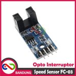 FC-03 IR INFRARED SPEED KECEPATAN SENSOR PHOTO OPTO INTERRUPTOR 4 PIN LM393 MODULE - Image 4