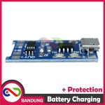5V MICRO USB 1A LITHIUM BATTERY CHARGING + PROTECTION MODULE - Image 3