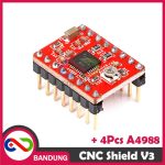 CNC SHIELD V3 ENGRAVING MACHINE 3D PRINTER + 4CS A4988 DRIVER BOARD SET - Image 4